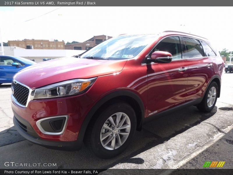 Remington Red / Black 2017 Kia Sorento LX V6 AWD