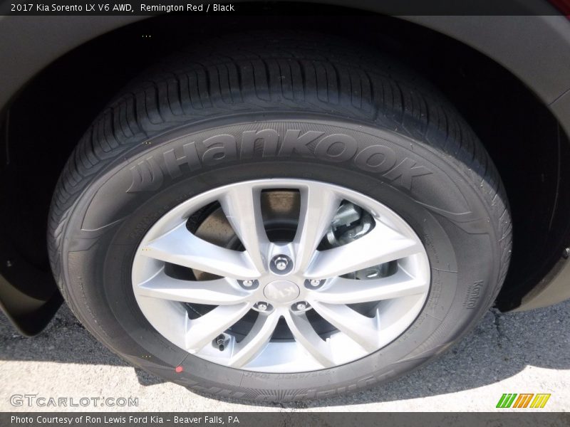  2017 Sorento LX V6 AWD Wheel
