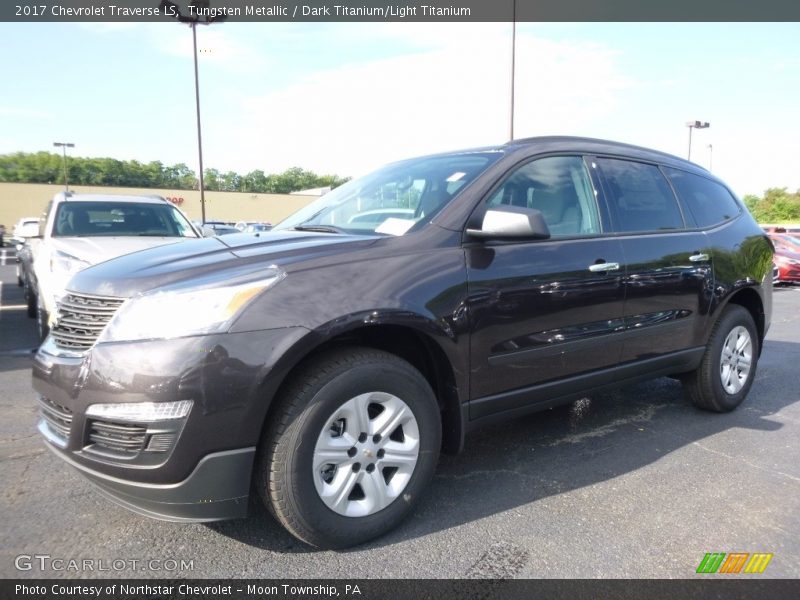 Tungsten Metallic / Dark Titanium/Light Titanium 2017 Chevrolet Traverse LS