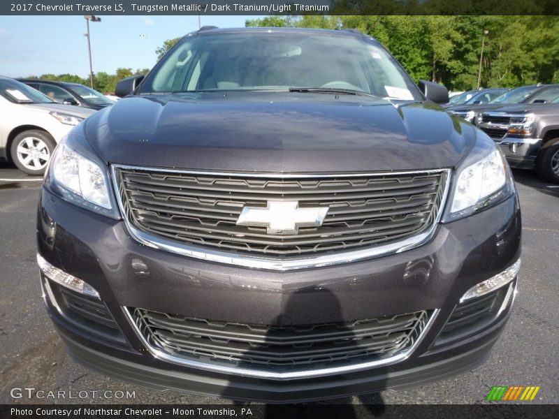 Tungsten Metallic / Dark Titanium/Light Titanium 2017 Chevrolet Traverse LS