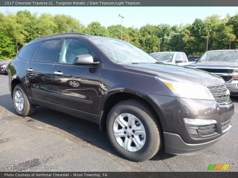Tungsten Metallic / Dark Titanium/Light Titanium 2017 Chevrolet Traverse LS