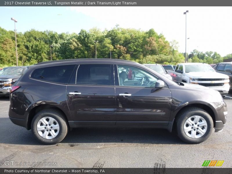 Tungsten Metallic / Dark Titanium/Light Titanium 2017 Chevrolet Traverse LS