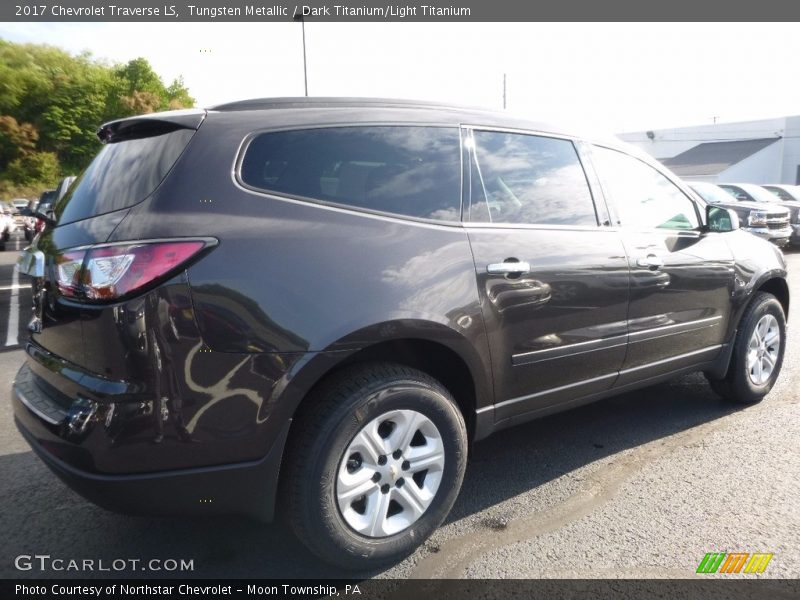 Tungsten Metallic / Dark Titanium/Light Titanium 2017 Chevrolet Traverse LS