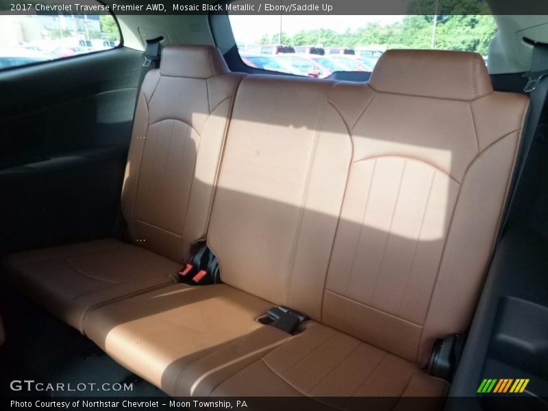 Mosaic Black Metallic / Ebony/Saddle Up 2017 Chevrolet Traverse Premier AWD