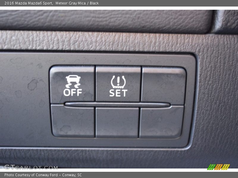 Meteor Gray Mica / Black 2016 Mazda Mazda6 Sport