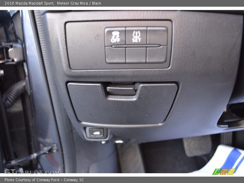 Meteor Gray Mica / Black 2016 Mazda Mazda6 Sport