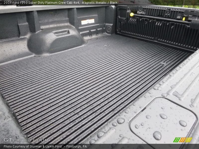 Magnetic Metallic / Black 2016 Ford F250 Super Duty Platinum Crew Cab 4x4