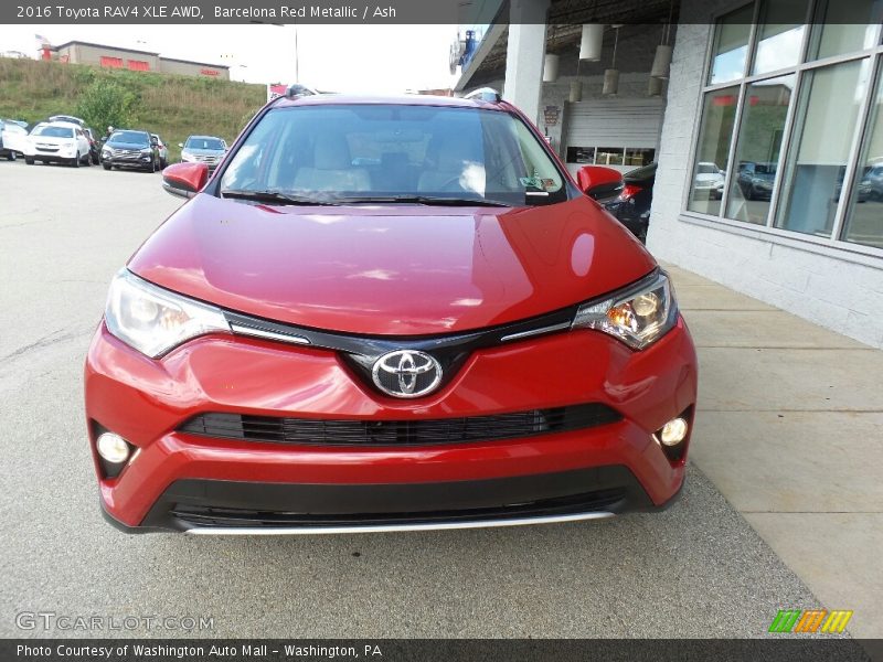 Barcelona Red Metallic / Ash 2016 Toyota RAV4 XLE AWD