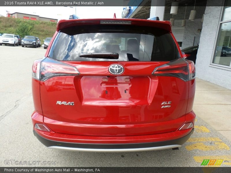 Barcelona Red Metallic / Ash 2016 Toyota RAV4 XLE AWD