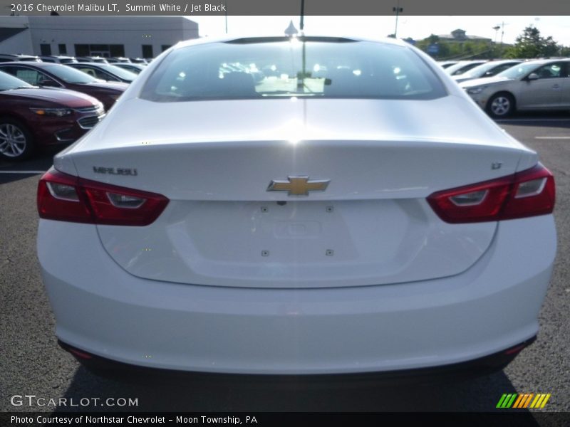 Summit White / Jet Black 2016 Chevrolet Malibu LT