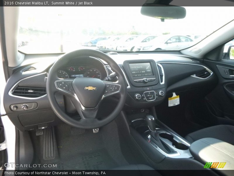 Summit White / Jet Black 2016 Chevrolet Malibu LT