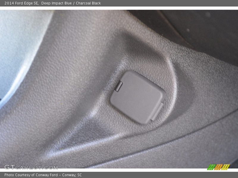 Deep Impact Blue / Charcoal Black 2014 Ford Edge SE