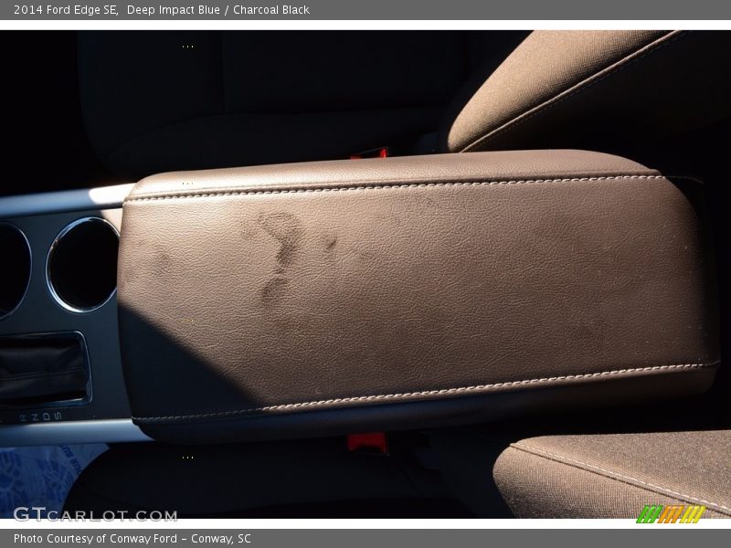 Deep Impact Blue / Charcoal Black 2014 Ford Edge SE