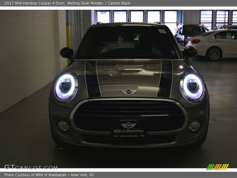 Melting Silver Metallic / Carbon Black 2017 Mini Hardtop Cooper 4 Door
