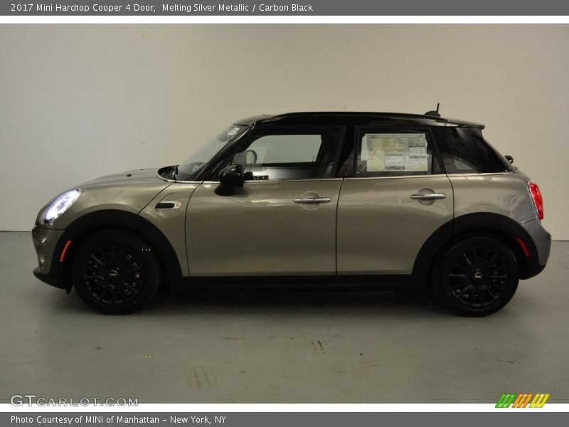 Melting Silver Metallic / Carbon Black 2017 Mini Hardtop Cooper 4 Door