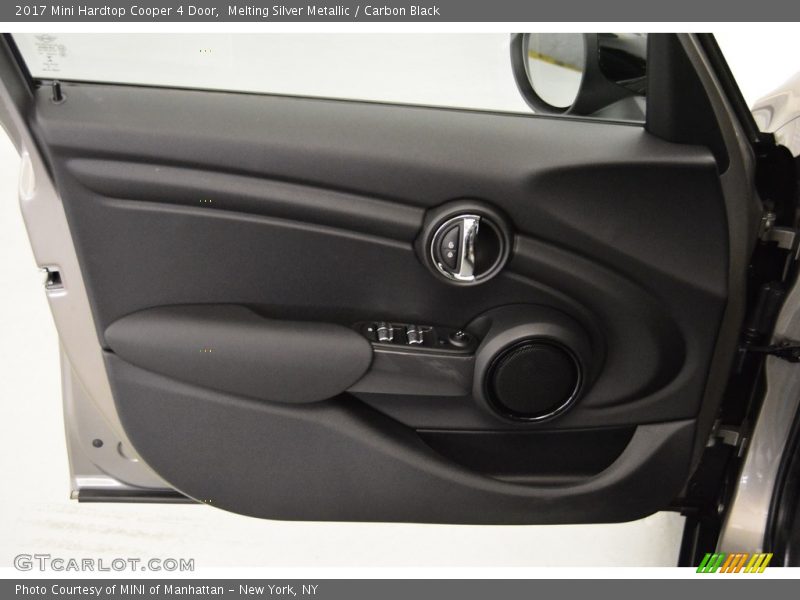 Melting Silver Metallic / Carbon Black 2017 Mini Hardtop Cooper 4 Door