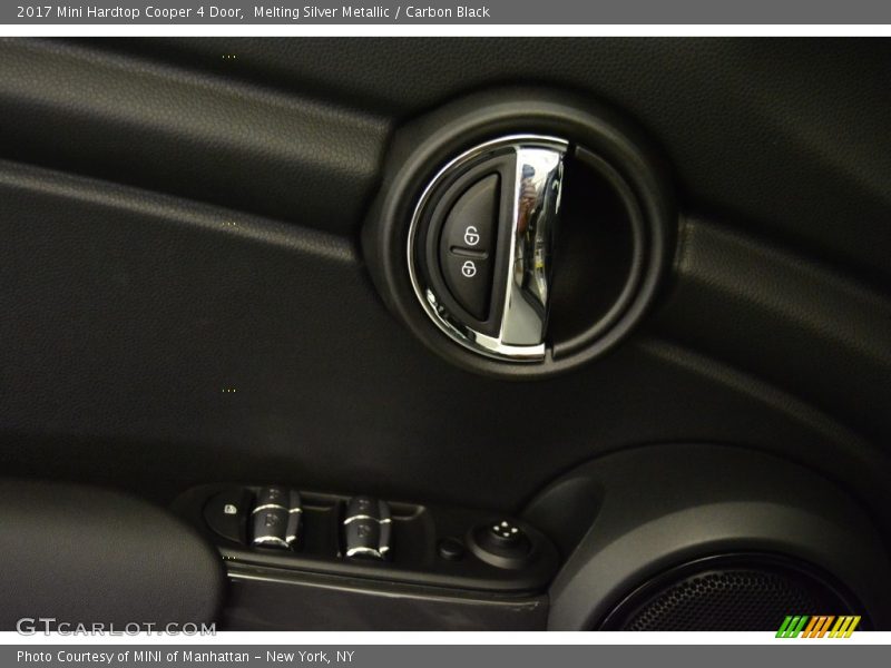 Melting Silver Metallic / Carbon Black 2017 Mini Hardtop Cooper 4 Door