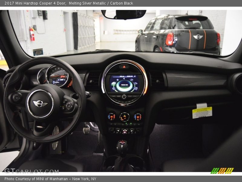 Melting Silver Metallic / Carbon Black 2017 Mini Hardtop Cooper 4 Door