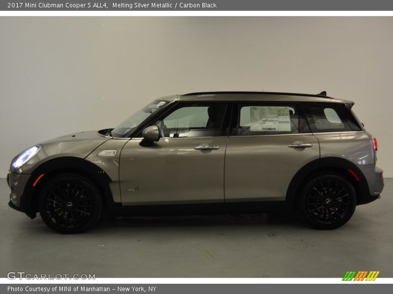 Melting Silver Metallic / Carbon Black 2017 Mini Clubman Cooper S ALL4