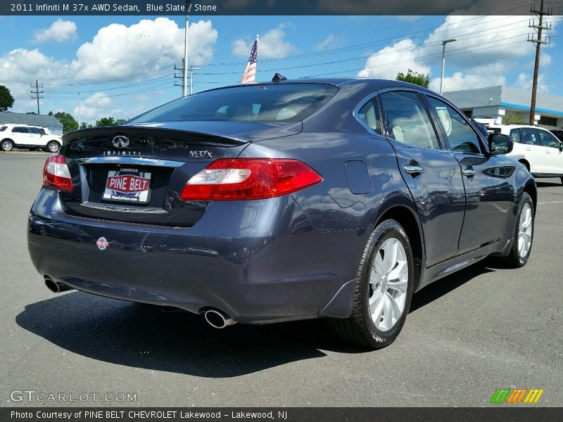 Blue Slate / Stone 2011 Infiniti M 37x AWD Sedan