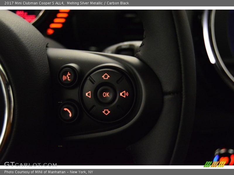 Melting Silver Metallic / Carbon Black 2017 Mini Clubman Cooper S ALL4