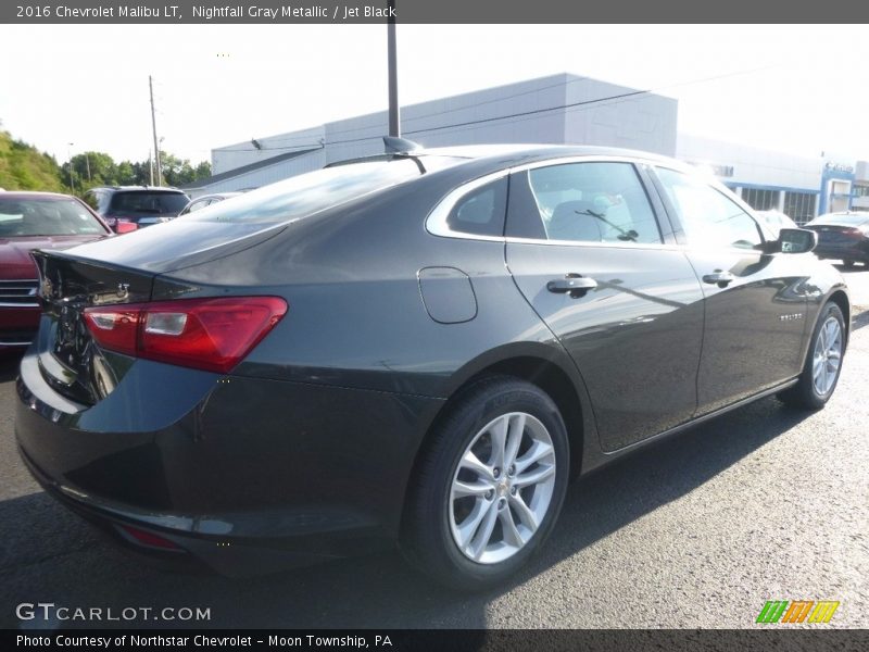 Nightfall Gray Metallic / Jet Black 2016 Chevrolet Malibu LT