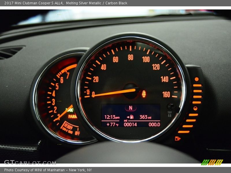 Melting Silver Metallic / Carbon Black 2017 Mini Clubman Cooper S ALL4