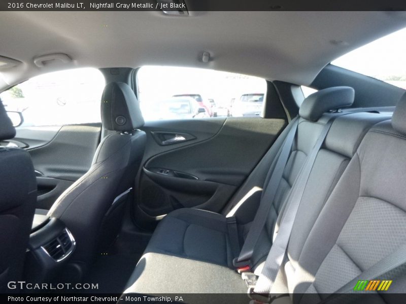 Nightfall Gray Metallic / Jet Black 2016 Chevrolet Malibu LT