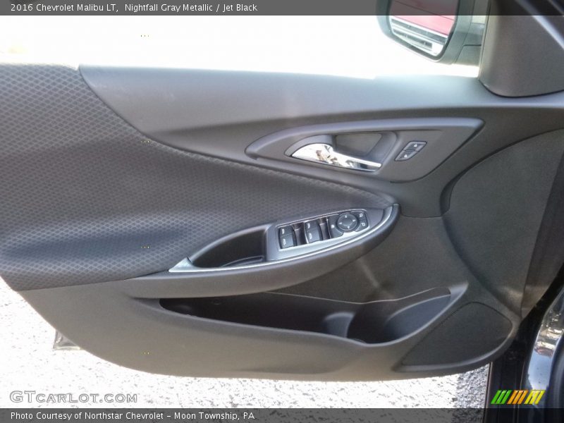 Nightfall Gray Metallic / Jet Black 2016 Chevrolet Malibu LT