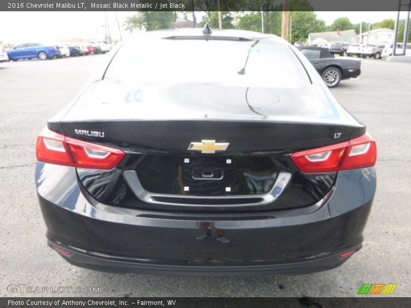 Mosaic Black Metallic / Jet Black 2016 Chevrolet Malibu LT