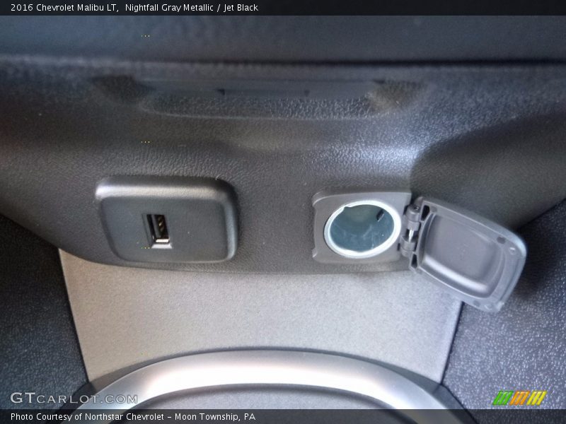 Nightfall Gray Metallic / Jet Black 2016 Chevrolet Malibu LT