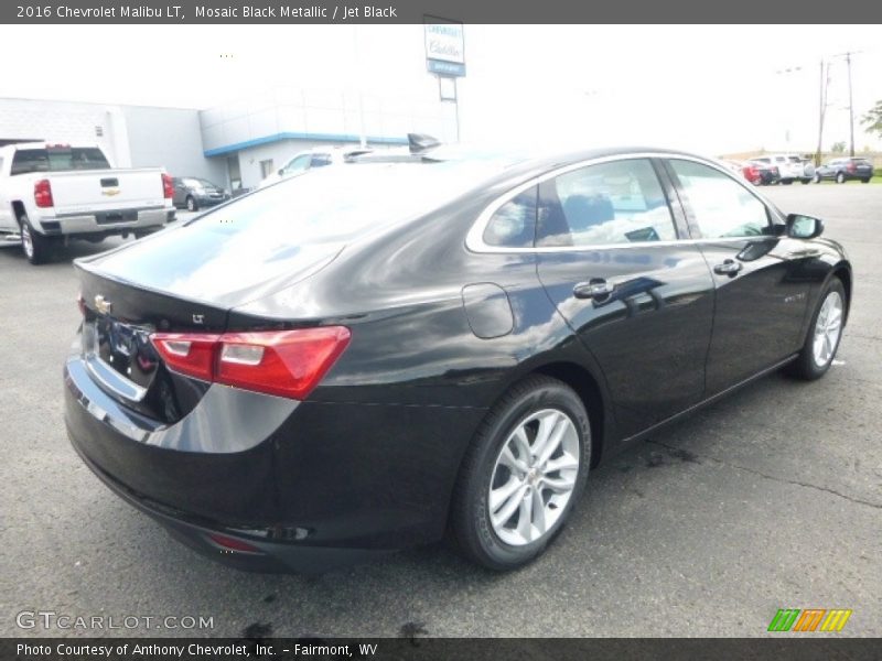 Mosaic Black Metallic / Jet Black 2016 Chevrolet Malibu LT