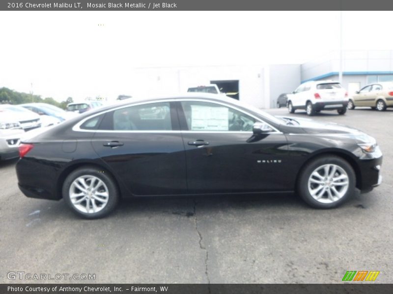 Mosaic Black Metallic / Jet Black 2016 Chevrolet Malibu LT