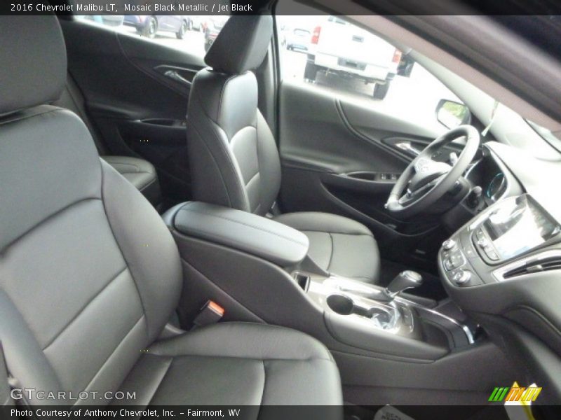 Mosaic Black Metallic / Jet Black 2016 Chevrolet Malibu LT