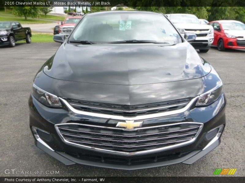 Mosaic Black Metallic / Jet Black 2016 Chevrolet Malibu LT