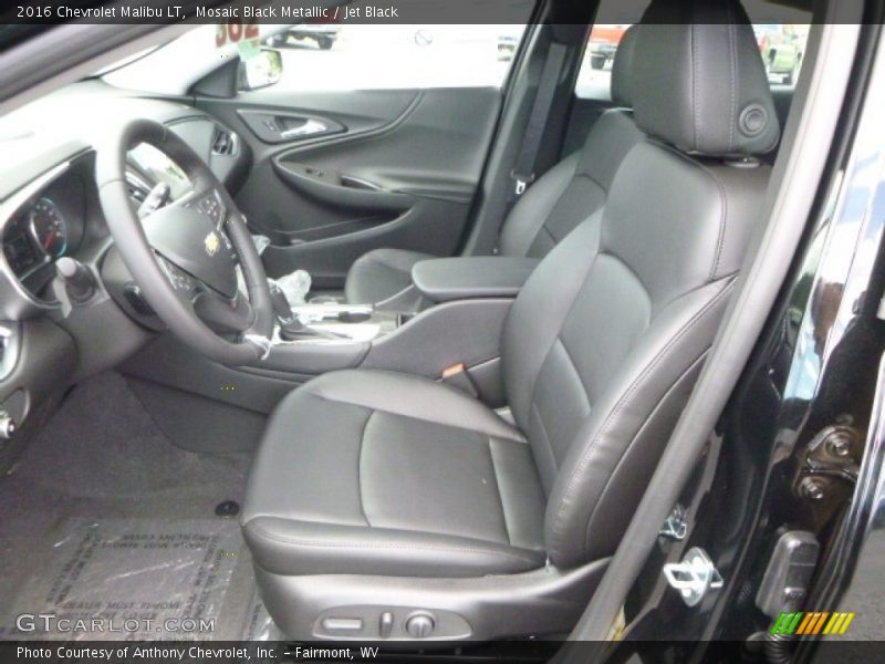 Mosaic Black Metallic / Jet Black 2016 Chevrolet Malibu LT