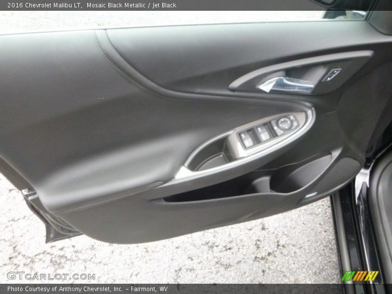 Mosaic Black Metallic / Jet Black 2016 Chevrolet Malibu LT