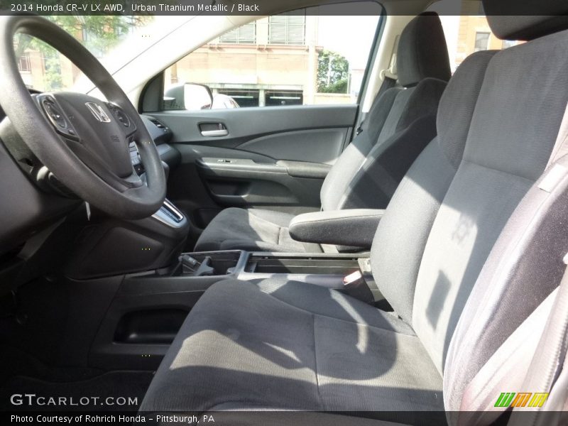 Urban Titanium Metallic / Black 2014 Honda CR-V LX AWD
