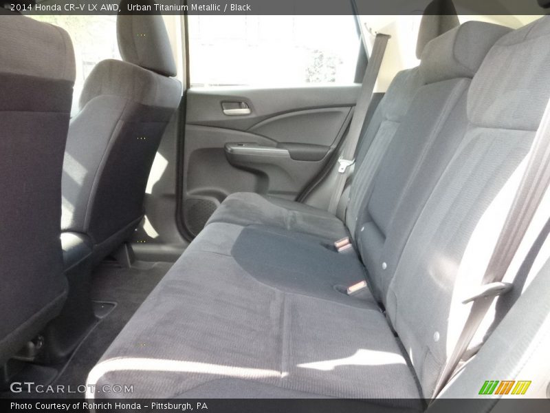 Urban Titanium Metallic / Black 2014 Honda CR-V LX AWD