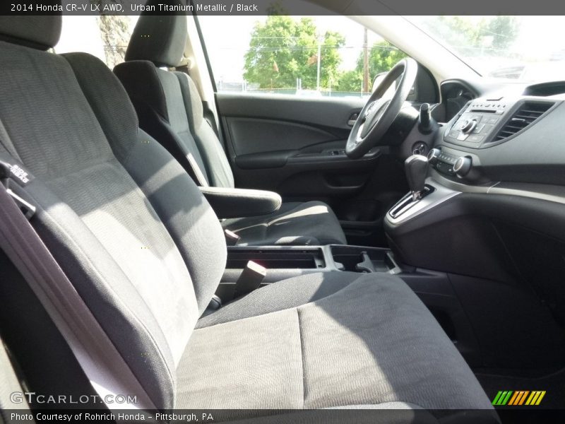 Urban Titanium Metallic / Black 2014 Honda CR-V LX AWD