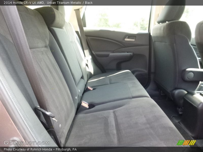 Urban Titanium Metallic / Black 2014 Honda CR-V LX AWD