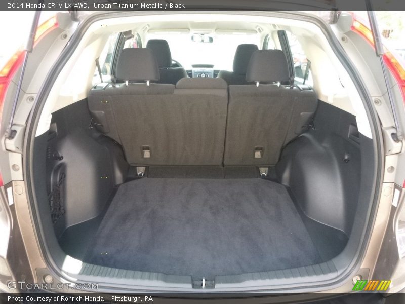 Urban Titanium Metallic / Black 2014 Honda CR-V LX AWD
