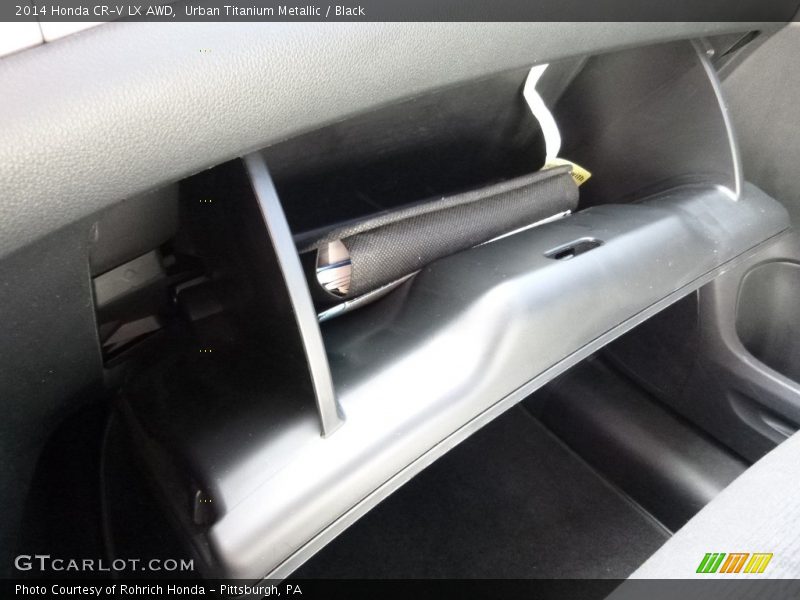 Urban Titanium Metallic / Black 2014 Honda CR-V LX AWD