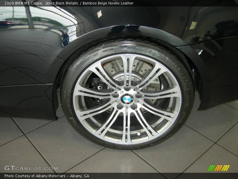 Jerez Black Metallic / Bamboo Beige Novillo Leather 2009 BMW M3 Coupe