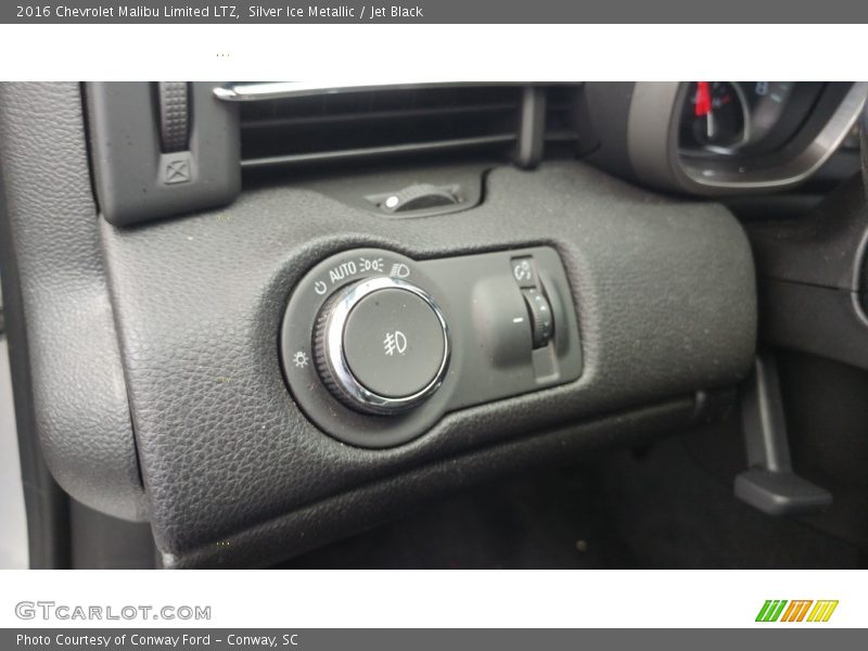 Silver Ice Metallic / Jet Black 2016 Chevrolet Malibu Limited LTZ