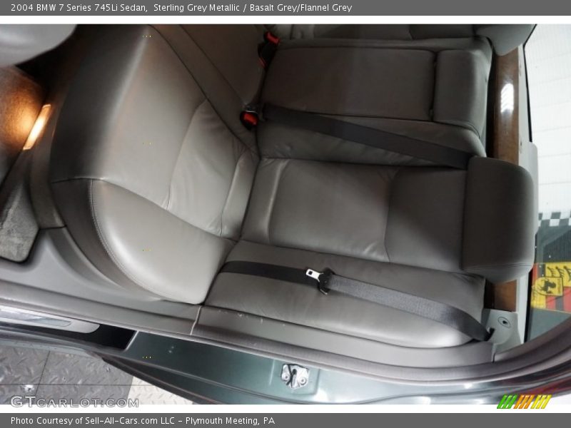 Sterling Grey Metallic / Basalt Grey/Flannel Grey 2004 BMW 7 Series 745Li Sedan