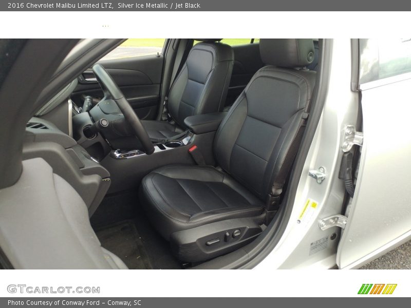 Silver Ice Metallic / Jet Black 2016 Chevrolet Malibu Limited LTZ
