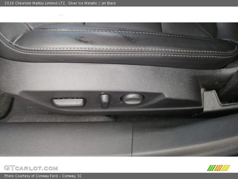 Silver Ice Metallic / Jet Black 2016 Chevrolet Malibu Limited LTZ