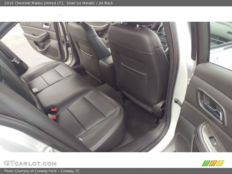 Silver Ice Metallic / Jet Black 2016 Chevrolet Malibu Limited LTZ