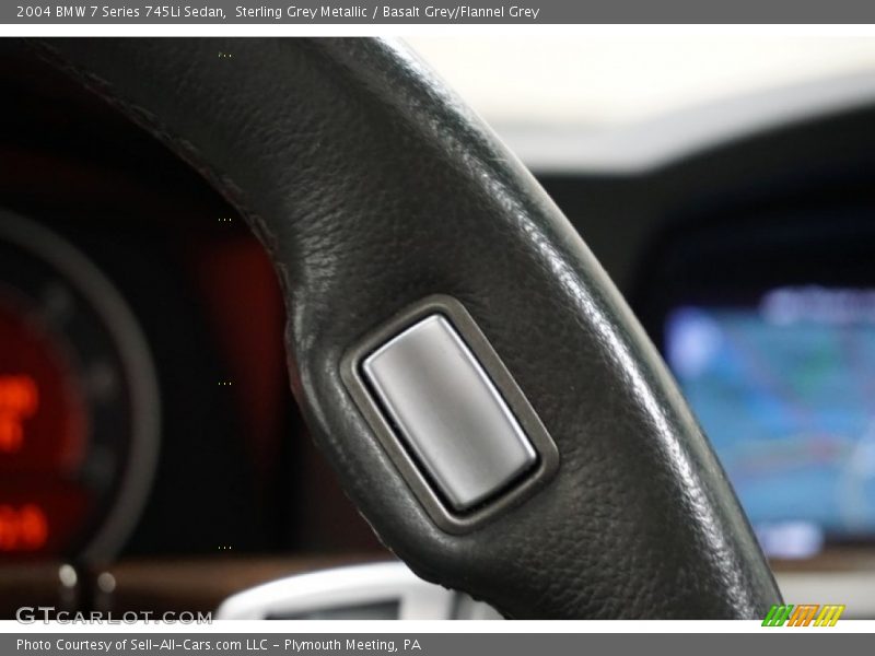 Sterling Grey Metallic / Basalt Grey/Flannel Grey 2004 BMW 7 Series 745Li Sedan